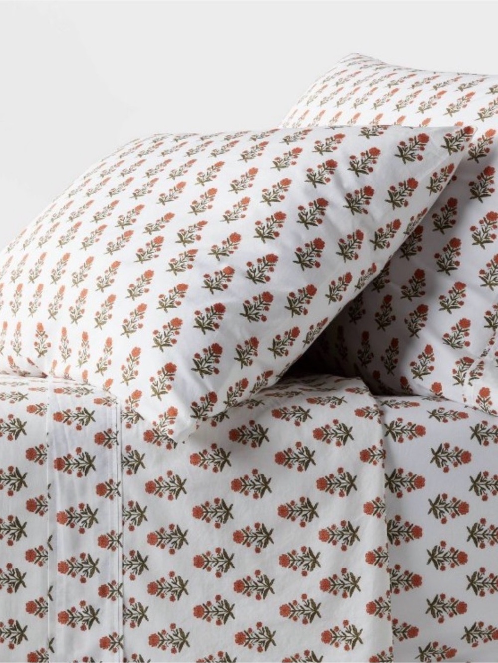 Twin/Twin XL 250 Thread Count Organic
Percale Sheet Set